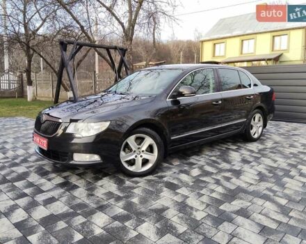 Черный Шкода Суперб, объемом двигателя 2 л и пробегом 268 тыс. км за 12750 $, фото 1 на Automoto.ua