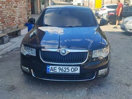 Черный Шкода Суперб, объемом двигателя 1.8 л и пробегом 189 тыс. км за 10200 $, фото 1 на Automoto.ua