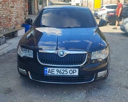Черный Шкода Суперб, объемом двигателя 1.8 л и пробегом 189 тыс. км за 10200 $, фото 1 на Automoto.ua