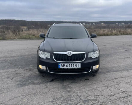 Чорний Шкода Суперб, об'ємом двигуна 2 л та пробігом 298 тис. км за 12500 $, фото 1 на Automoto.ua