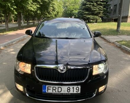 Чорний Шкода Суперб, об'ємом двигуна 2 л та пробігом 315 тис. км за 5250 $, фото 1 на Automoto.ua