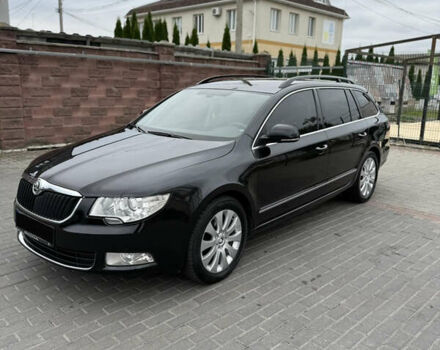 Черный Шкода Суперб, объемом двигателя 2 л и пробегом 256 тыс. км за 11300 $, фото 1 на Automoto.ua