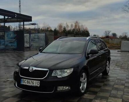 Черный Шкода Суперб, объемом двигателя 1.6 л и пробегом 318 тыс. км за 9500 $, фото 1 на Automoto.ua