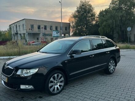 Черный Шкода Суперб, объемом двигателя 2 л и пробегом 335 тыс. км за 5599 $, фото 1 на Automoto.ua