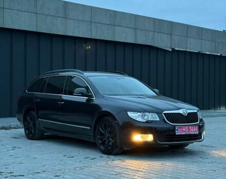 Черный Шкода Суперб, объемом двигателя 2 л и пробегом 278 тыс. км за 11700 $, фото 1 на Automoto.ua