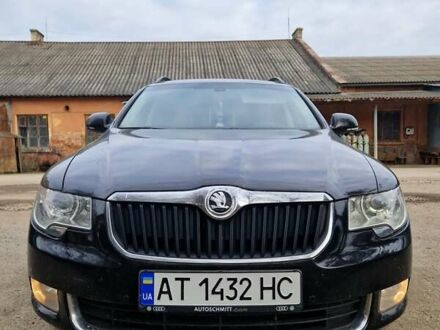 Черный Шкода Суперб, объемом двигателя 1.97 л и пробегом 250 тыс. км за 10900 $, фото 1 на Automoto.ua