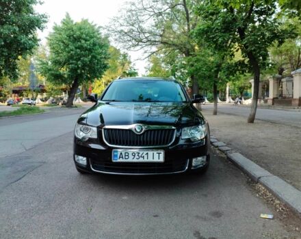 Черный Шкода Суперб, объемом двигателя 2 л и пробегом 261 тыс. км за 12500 $, фото 1 на Automoto.ua