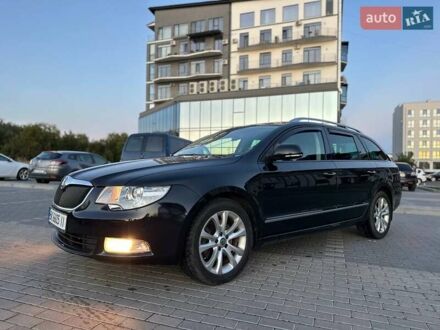 Черный Шкода Суперб, объемом двигателя 1.97 л и пробегом 330 тыс. км за 11800 $, фото 1 на Automoto.ua