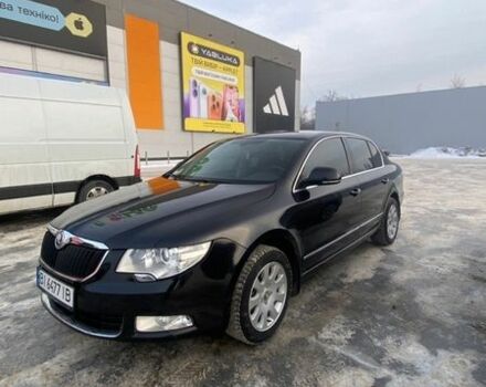 Черный Шкода Суперб, объемом двигателя 1.8 л и пробегом 186 тыс. км за 10800 $, фото 1 на Automoto.ua