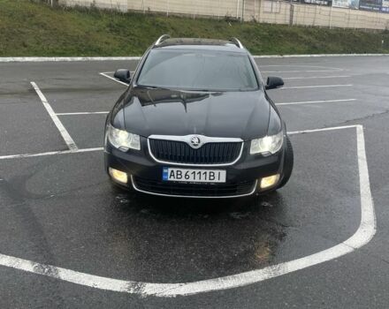 Чорний Шкода Суперб, об'ємом двигуна 2 л та пробігом 298 тис. км за 12500 $, фото 1 на Automoto.ua