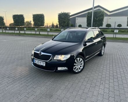 Черный Шкода Суперб, объемом двигателя 2 л и пробегом 248 тыс. км за 13900 $, фото 1 на Automoto.ua