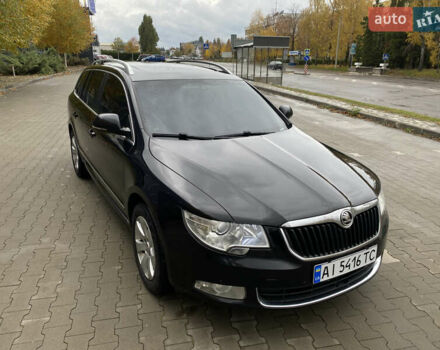 Черный Шкода Суперб, объемом двигателя 1.8 л и пробегом 288 тыс. км за 8500 $, фото 1 на Automoto.ua