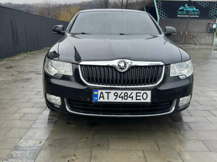 Черный Шкода Суперб, объемом двигателя 1.97 л и пробегом 313 тыс. км за 11800 $, фото 1 на Automoto.ua