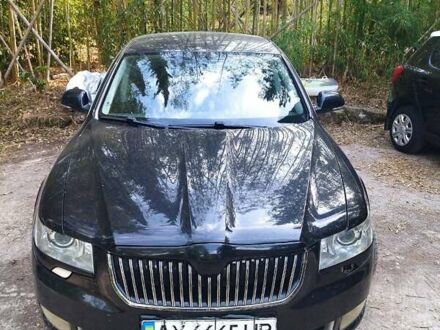 Черный Шкода Суперб, объемом двигателя 1.8 л и пробегом 210 тыс. км за 5500 $, фото 1 на Automoto.ua