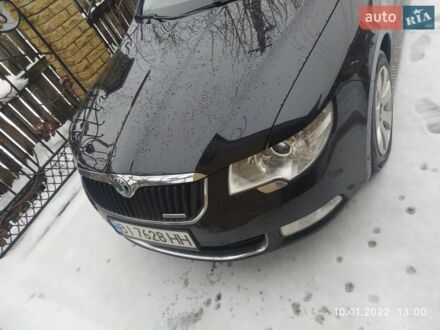 Черный Шкода Суперб, объемом двигателя 1.6 л и пробегом 299 тыс. км за 9800 $, фото 1 на Automoto.ua
