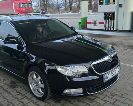 Черный Шкода Суперб, объемом двигателя 1.97 л и пробегом 244 тыс. км за 8800 $, фото 1 на Automoto.ua