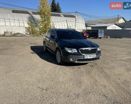 Черный Шкода Суперб, объемом двигателя 1.97 л и пробегом 334 тыс. км за 11000 $, фото 1 на Automoto.ua