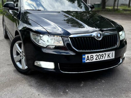 Черный Шкода Суперб, объемом двигателя 2 л и пробегом 295 тыс. км за 11000 $, фото 1 на Automoto.ua