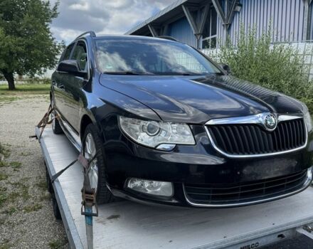 Чорний Шкода Суперб, об'ємом двигуна 2 л та пробігом 240 тис. км за 7886 $, фото 1 на Automoto.ua