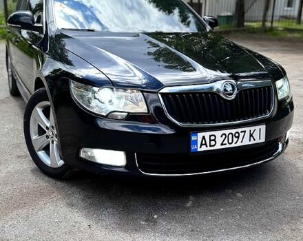 Черный Шкода Суперб, объемом двигателя 2 л и пробегом 305 тыс. км за 11600 $, фото 1 на Automoto.ua