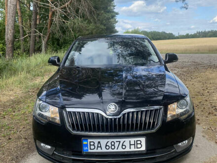 Черный Шкода Суперб, объемом двигателя 1.8 л и пробегом 165 тыс. км за 12000 $, фото 1 на Automoto.ua