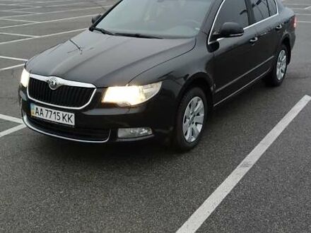 Черный Шкода Суперб, объемом двигателя 1.8 л и пробегом 149 тыс. км за 12000 $, фото 1 на Automoto.ua