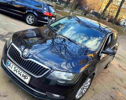 Черный Шкода Суперб, объемом двигателя 2 л и пробегом 240 тыс. км за 12700 $, фото 1 на Automoto.ua