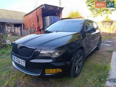 Чорний Шкода Суперб, об'ємом двигуна 1.8 л та пробігом 198 тис. км за 9200 $, фото 1 на Automoto.ua