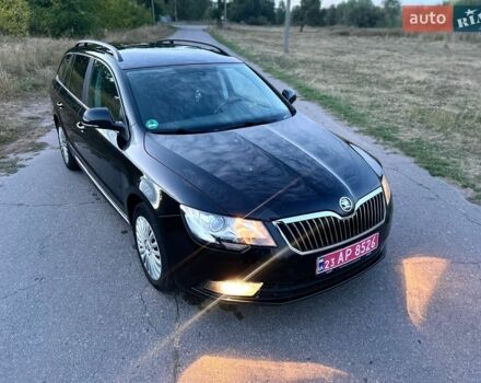 Черный Шкода Суперб, объемом двигателя 1.4 л и пробегом 160 тыс. км за 8800 $, фото 1 на Automoto.ua