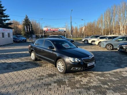 Черный Шкода Суперб, объемом двигателя 1.8 л и пробегом 178 тыс. км за 10999 $, фото 1 на Automoto.ua
