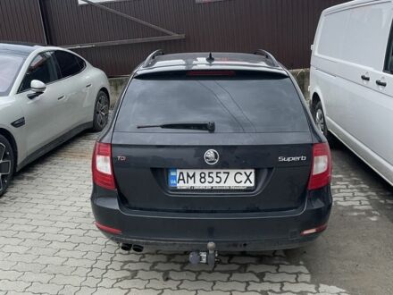 Чорний Шкода Суперб, об'ємом двигуна 2 л та пробігом 300 тис. км за 6500 $, фото 1 на Automoto.ua