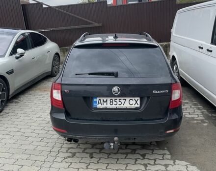 Черный Шкода Суперб, объемом двигателя 2 л и пробегом 300 тыс. км за 6500 $, фото 1 на Automoto.ua