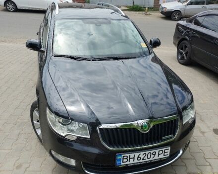 Черный Шкода Суперб, объемом двигателя 1.6 л и пробегом 239 тыс. км за 10800 $, фото 1 на Automoto.ua