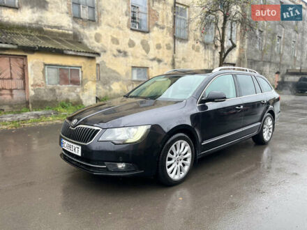 Черный Шкода Суперб, объемом двигателя 2 л и пробегом 298 тыс. км за 13700 $, фото 1 на Automoto.ua