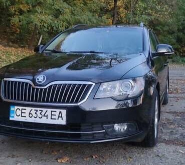 Чорний Шкода Суперб, об'ємом двигуна 2 л та пробігом 235 тис. км за 13400 $, фото 1 на Automoto.ua