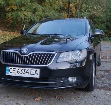 Шкода Суперб 2013 в Кицмане на Automoto.ua Черный Шкода Суперб, объемом двигателя 2 л и пробегом 235 тыс. км за 13400 $, фото 1 на Automoto.ua