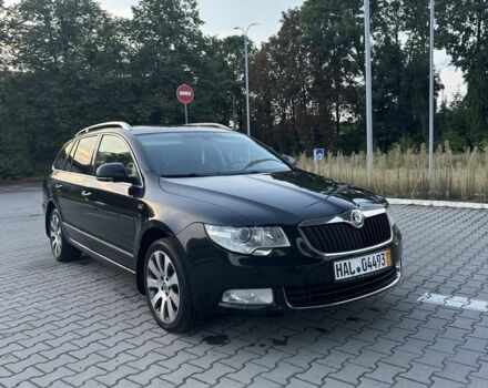 Чорний Шкода Суперб, об'ємом двигуна 2 л та пробігом 303 тис. км за 5518 $, фото 1 на Automoto.ua