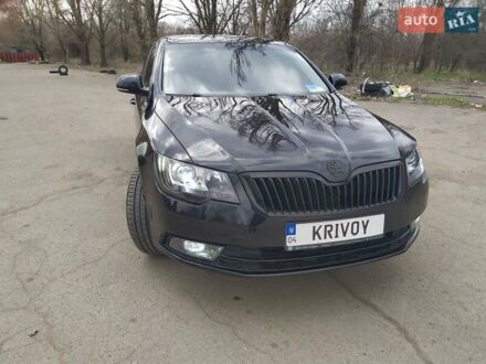Шкода Суперб 2013 в Кривом Роге на Automoto.ua Черный Шкода Суперб, объемом двигателя 1.8 л и пробегом 244 тыс. км за 10999 $, фото 1 на Automoto.ua