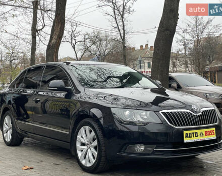 Черный Шкода Суперб, объемом двигателя 1.8 л и пробегом 212 тыс. км за 13999 $, фото 1 на Automoto.ua