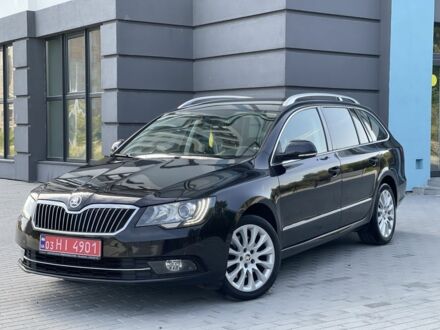 Черный Шкода Суперб, объемом двигателя 2 л и пробегом 261 тыс. км за 12500 $, фото 1 на Automoto.ua