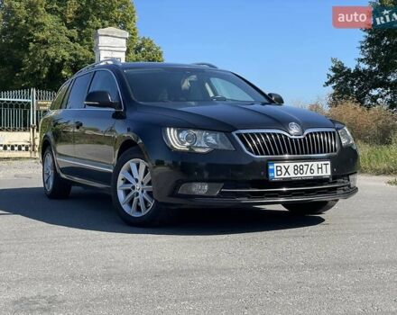 Чорний Шкода Суперб, об'ємом двигуна 2 л та пробігом 272 тис. км за 13499 $, фото 1 на Automoto.ua