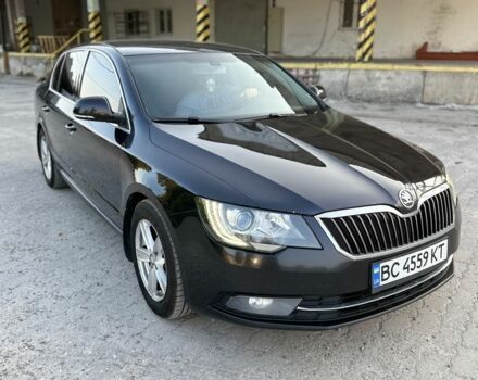 Черный Шкода Суперб, объемом двигателя 1.8 л и пробегом 350 тыс. км за 10000 $, фото 1 на Automoto.ua