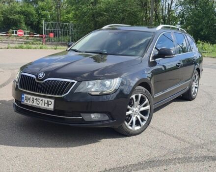 Чорний Шкода Суперб, об'ємом двигуна 2 л та пробігом 307 тис. км за 11500 $, фото 1 на Automoto.ua
