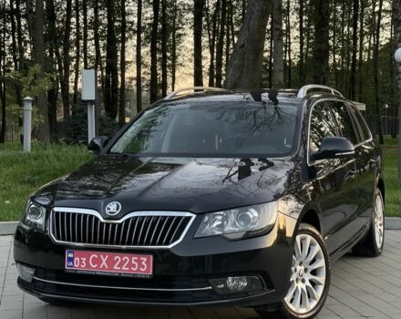 Черный Шкода Суперб, объемом двигателя 2 л и пробегом 260 тыс. км за 12900 $, фото 1 на Automoto.ua