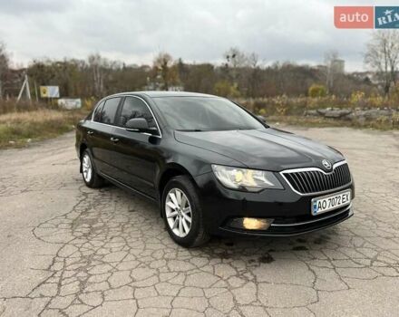Чорний Шкода Суперб, об'ємом двигуна 2 л та пробігом 351 тис. км за 12800 $, фото 1 на Automoto.ua