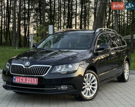 Черный Шкода Суперб, объемом двигателя 2 л и пробегом 262 тыс. км за 12900 $, фото 1 на Automoto.ua