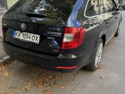 Черный Шкода Суперб, объемом двигателя 2 л и пробегом 312 тыс. км за 13600 $, фото 1 на Automoto.ua