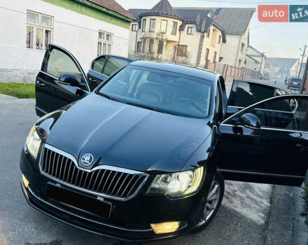 Черный Шкода Суперб, объемом двигателя 2 л и пробегом 326 тыс. км за 12550 $, фото 1 на Automoto.ua
