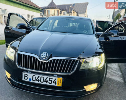 Чорний Шкода Суперб, об'ємом двигуна 2 л та пробігом 326 тис. км за 12700 $, фото 1 на Automoto.ua