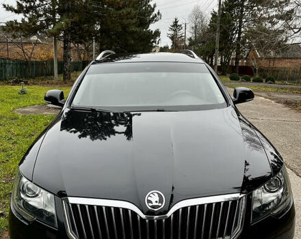 Чорний Шкода Суперб, об'ємом двигуна 2 л та пробігом 307 тис. км за 14100 $, фото 1 на Automoto.ua